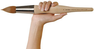 da-vinci-jumbo-round-kolinsky-brush