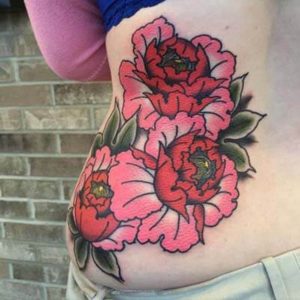 peony tattoo3