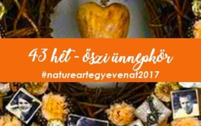 2017 43 hét ŐSZI ÜNNEPKÖR-natureart egy éven át
