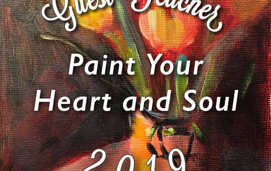 GIVEAWAY TIME! Paint Your Heart and Soul 2019 Registration is now open!