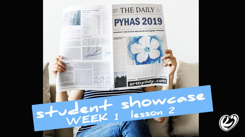 PYHaS2019 student celebration showcase video lesson2 hibiscus