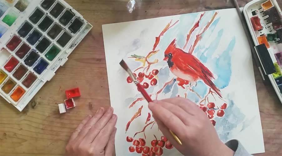 Look what lessons will be in March? NATUREART SPRING