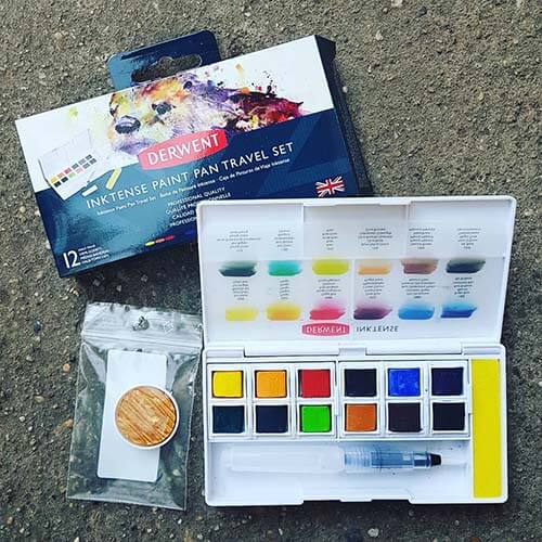 derwent inkrwnaw paint set500x500