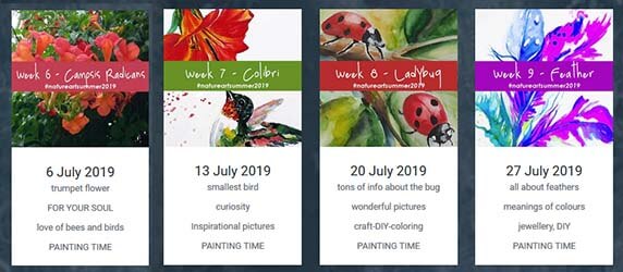 NATUREART SUMMER  – second month