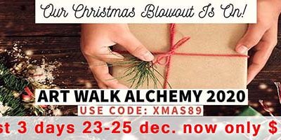 ART WALK ALCHEMY 2020 LAST 3 DAYS