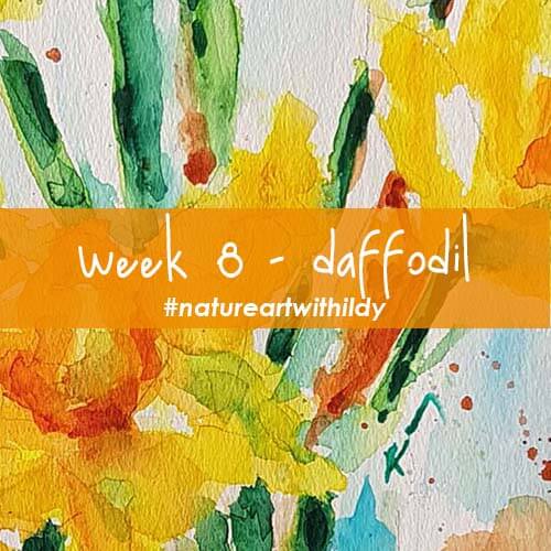 NATUREART SPRING week 8 DAFFODIL