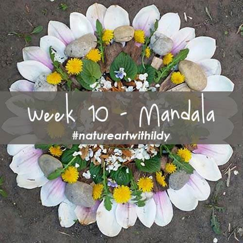 NATUREART SUMMER week 10 MANDALA