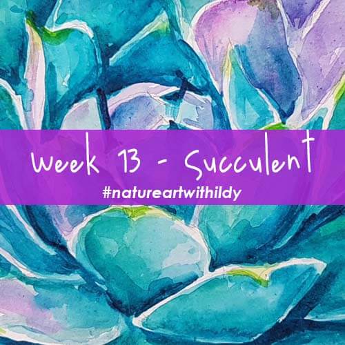 NATUREART SUMMER week 13 Succulent