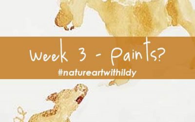 NATUREART SUMMER week 3 NOT USUAL PAINTS