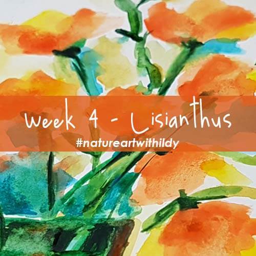 NATUREART SUMMER week 4 LISIANTHUS