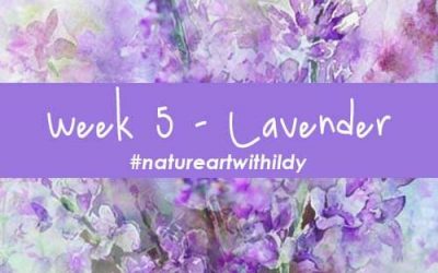 NATUREART SUMMER week 5 LAVENDER