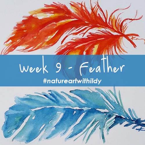 NATUREART SUMMER week 9 FEATHER