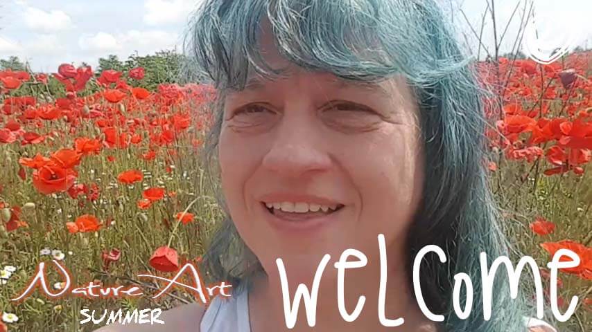 What is the first lesson in NATUREART SUMMER?