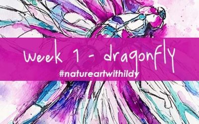 NATUREART AUTUMN week 1 sneak-peak Dragonfly