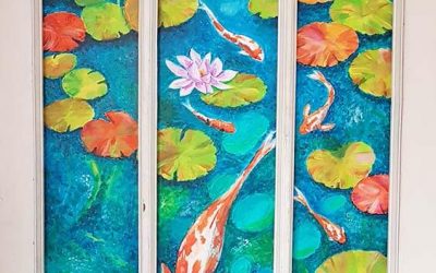 into the door – painting is born