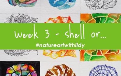 NATUREART AUTUMN week 3 sneak-peak shell or