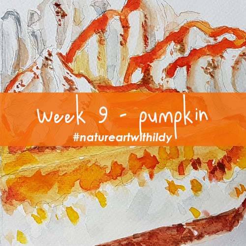NATUREART AUTUMN week 9 pumpkin