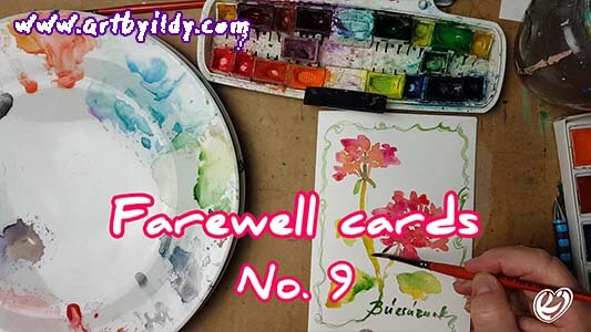 FAREWELL CARDS No 9
